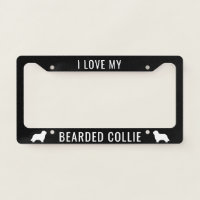 I Love My Bearded Collie | Dog Breed Custom