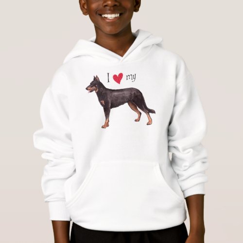 I Love my Beauceron Hoodie