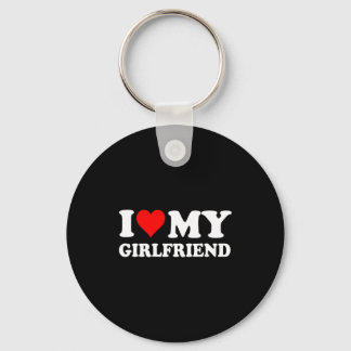 I Love My Beautiful Girlfriend I Heart My Beautifu Keychain