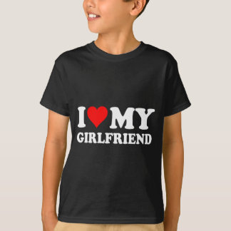 I Love My Beautiful Girlfriend I Heart My Beautifu T-Shirt