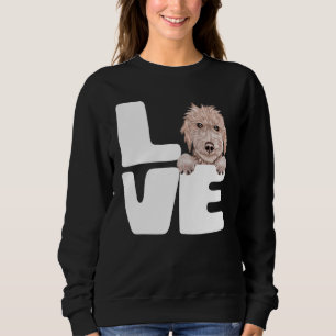 I Love My Bedlington Terrier Dog Sweatshirt