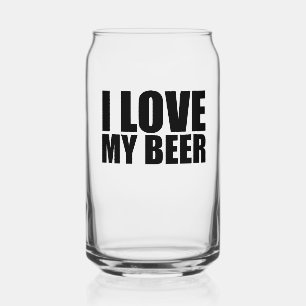 I love my beer can glass