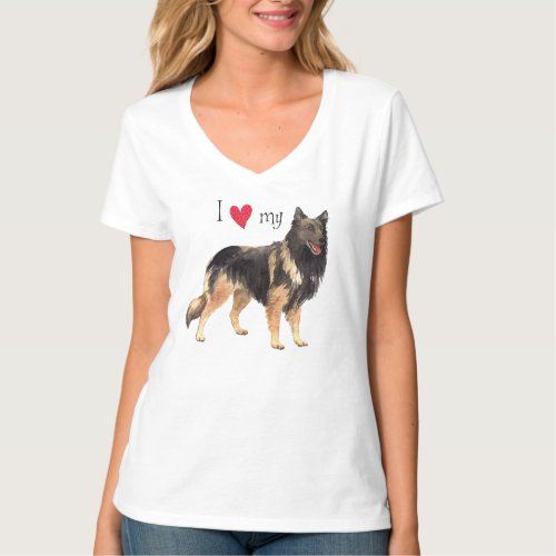 I Love my Belgian Tervuren T_Shirt