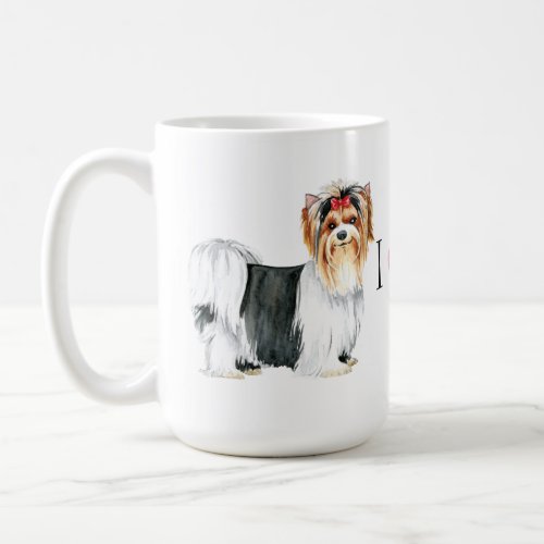 I Love my Biewer Terrier Coffee Mug