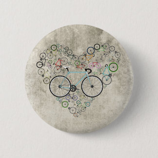 I Love My Bike Pinback Button