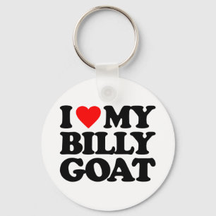 I LOVE MY BILLY GOAT KEYCHAIN