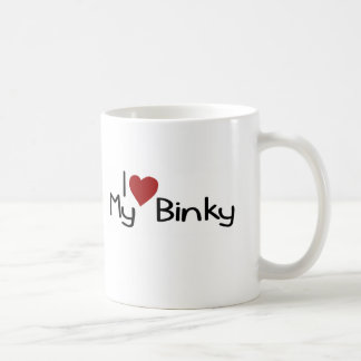 I Love My Binky Coffee Mug