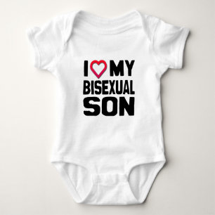I LOVE MY BISEXUAL SON -.png Baby Bodysuit
