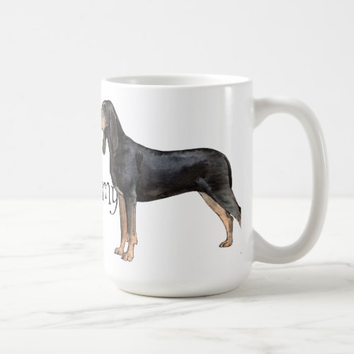 I Love my Black and Tan Coonhound Coffee Mug