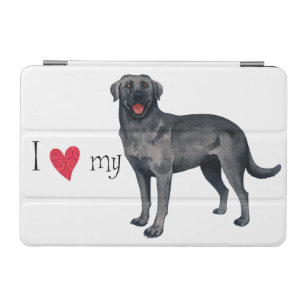 I Love my Black Lab iPad Mini Cover