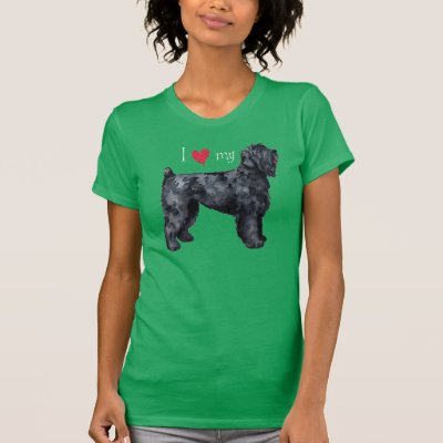 I Love my Black Russian Terrier T-Shirt
