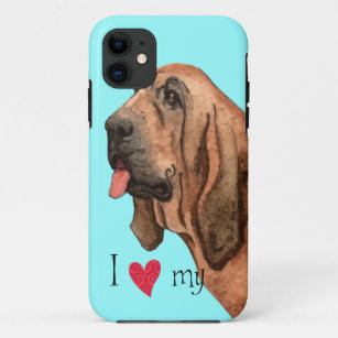 I Love my Bloodhound iPhone 11 Case