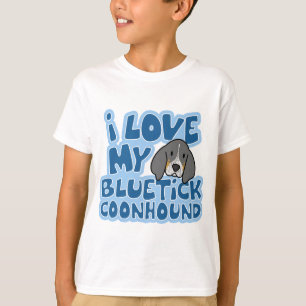 I Love My Bluetick Coonhound Child's T-Shirt