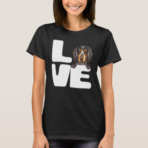 I Love My Bluetick Coonhound Dog T-Shirt