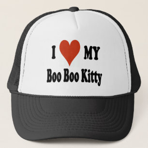I Love My Boo Boo Kitty Baseball Hat