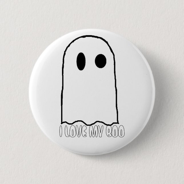 I LOVE MY BOO BUTTON (Front)
