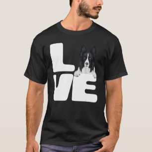 I Love My Border Collie Dog Lover 1 T-Shirt
