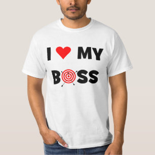 I Love My Boss T-Shirt
