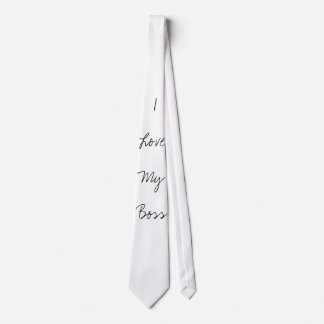I Love My Boss Tie