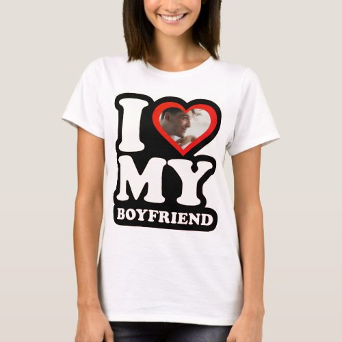 I Love My Boyfriend 1984   _  Personalized Custom T_Shirt