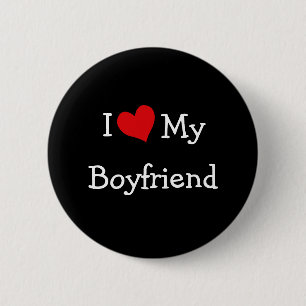 I Love My Boyfriend Button