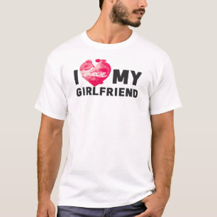 I Love My Boyfriend Girlfriend Couple T-Shirt