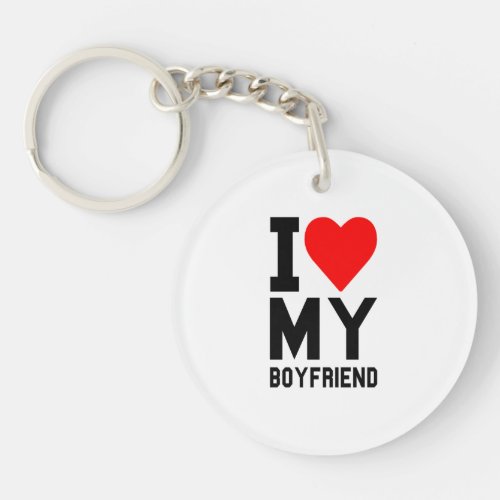 I love my BOYFRIEND Keychain