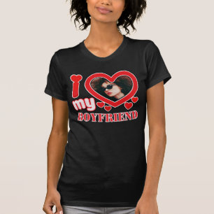 I Love My Boyfriend Personalized T-Shirt