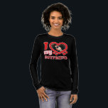 I Love My Boyfriend Personalized Tri-Blend Shirt<br><div class="desc">I Love My Boyfriend Personalized Photo and Text</div>