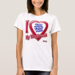 I Love My Boyfriend - Photo T-Shirt<br><div class="desc">Please follow these steps to help. Once you select the design, you'll see a "Edit Design" button on the upper right. Please click on that. On the left side you'll see the different layers. Click on "Add your photo here" In the upper right side please click on "Change Image". You’ll...</div>