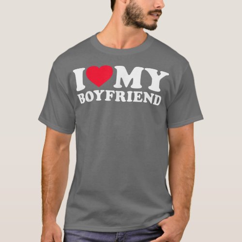 I Love My Boyfriend Shirt I Heart My Boyfriend Shi