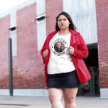 I Love My Boyfriend Simple Personalized Photo Plus Size T-Shirt<br><div class="desc">Women's Plus Size Personalized "I Love my Hot Boyfriend" custom text and photo tshirt design that you can use to create your own "I love my boyfriend" shirt. Colors and fonts can be edited, just click 'customize further' for full design control. This style is perfect for a simple, minimal, more...</div>