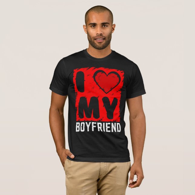 i love my boyfriend T-Shirt (Front Full)
