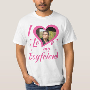 I Love my Boyfriend - T-shirt personalizable
