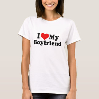 I Love My Boyfriend Valentine's Day T-Shirt