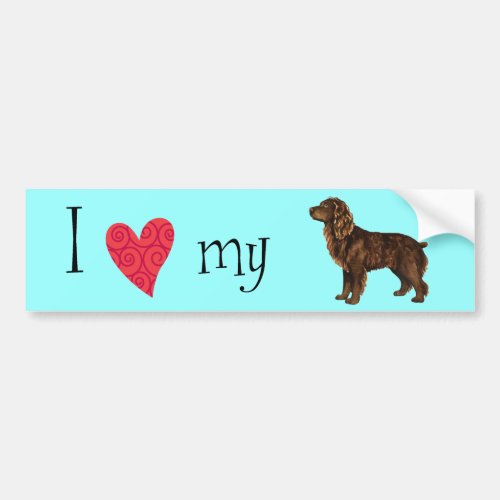 I Love my Boykin Spaniel Bumper Sticker