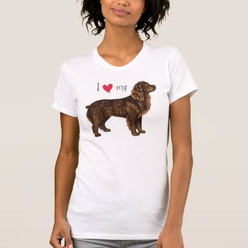I Love My Boykin Spaniel T-shirt by DogsInk at Zazzle