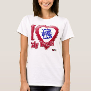 I Love My Boys - Photo T-Shirt