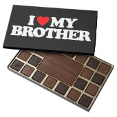 I LOVE MY BROTHER ASSORTED CHOCOLATES (Opened)