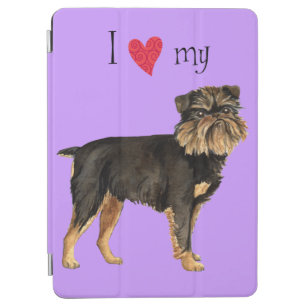 I Love my Brussels Griffon iPad Air Cover