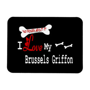 I Love My Brussels Griffon Magnet