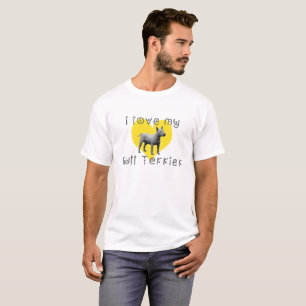 i love my bull terrier T-Shirt