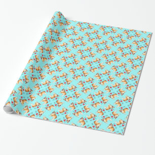 I Love my Bulldog Wrapping Paper