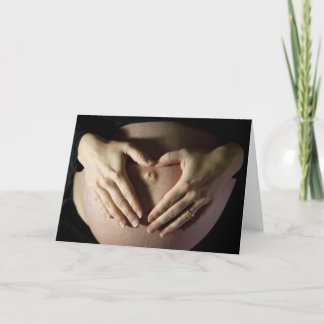 I Love My Bump Card