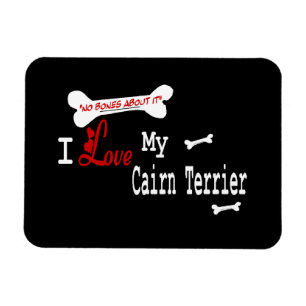 I Love My Cairn Terrier Magnet