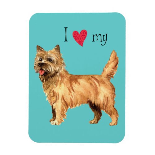 I Love my Cairn Terrier Magnet