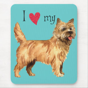 I Love my Cairn Terrier Mouse Pad
