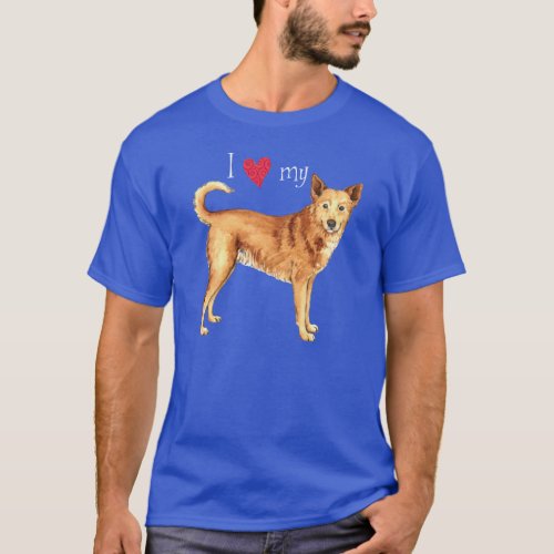 I Love my Canaan Dog T_Shirt