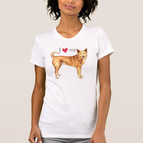 I Love my Canaan Dog T_Shirt