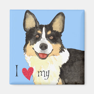 I Love my Cardigan Welsh Corgi Magnet